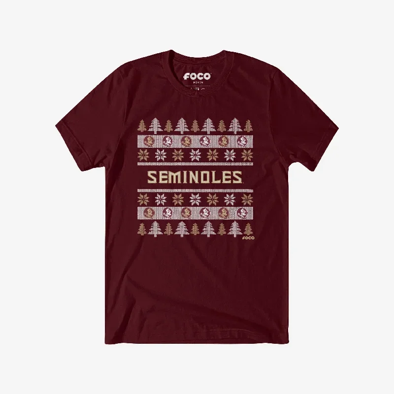 Florida State Seminoles Holiday Sweater T-Shirt