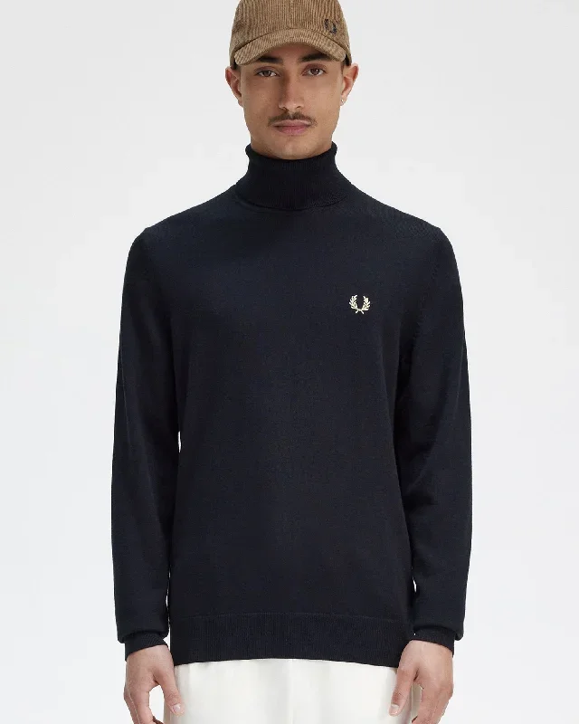 fred-perry-roll-neck-jumper-black