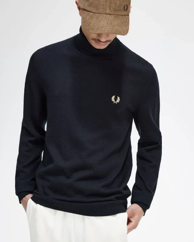 fred-perry-roll-neck-jumper-black