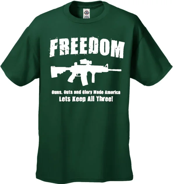 freedom-guns-guts-and-glory-mens-t-shirt