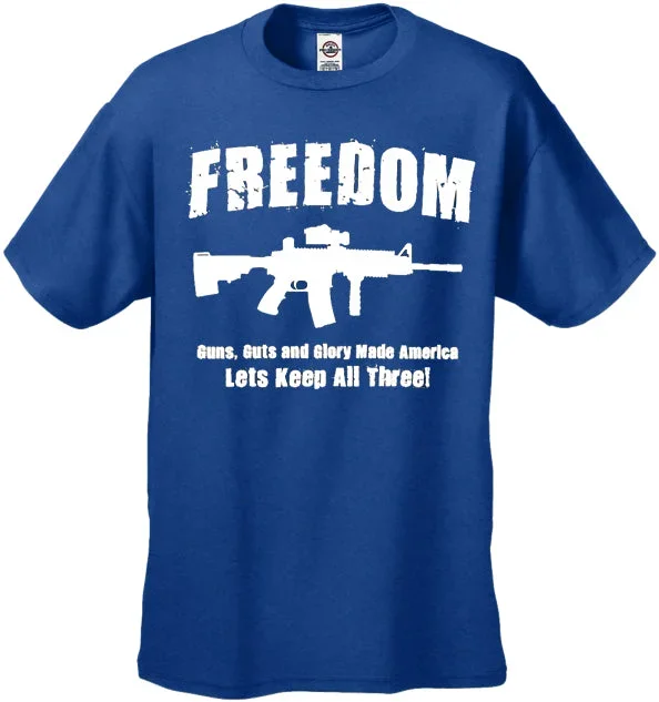 freedom-guns-guts-and-glory-mens-t-shirt