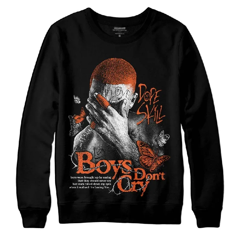 Georgia Peach 3s DopeSkill Sweatshirt Boys Don't Cry Graphic