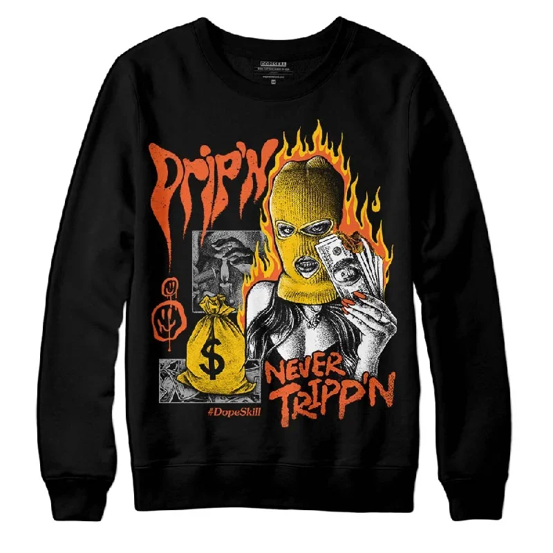 Georgia Peach 3s DopeSkill Sweatshirt Drip'n Never Tripp'n Graphic