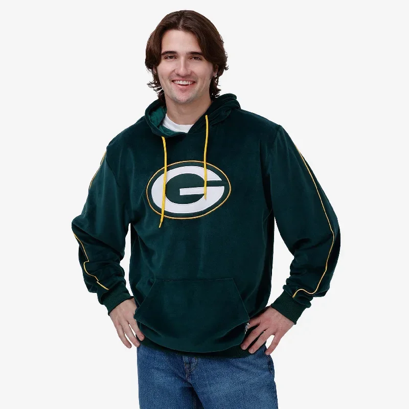 Green Bay Packers Velour Hooded Sweatshirt