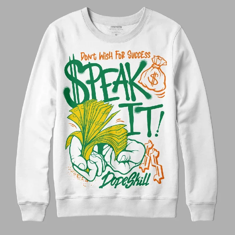 Green Collection DopeSkill Sweatshirt Speak It Graphic