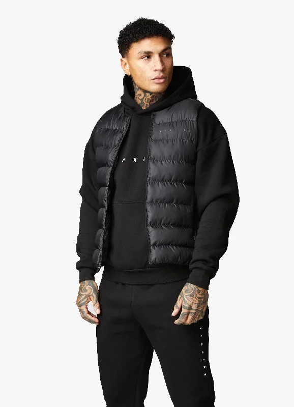 Gym King Rebellion Gilet - Black