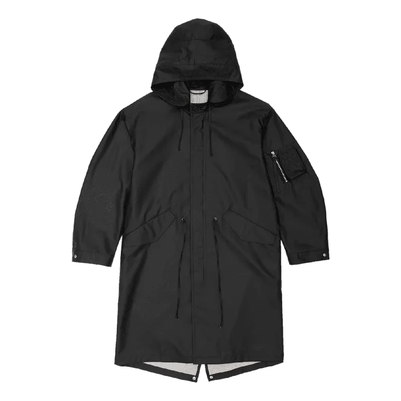 Rubber Parka.laminat Black