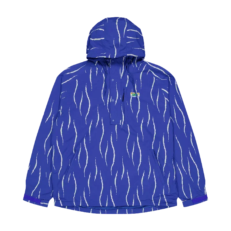 New Day Striped Anorak Blue