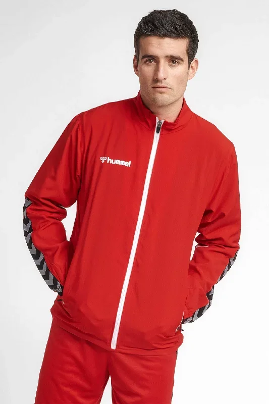 Hummel Men's Arrow Panel Activewear Zipper Jacket