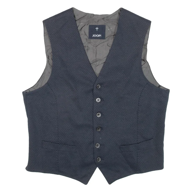 JOOP! Mens Blazer Waistcoat Blue S