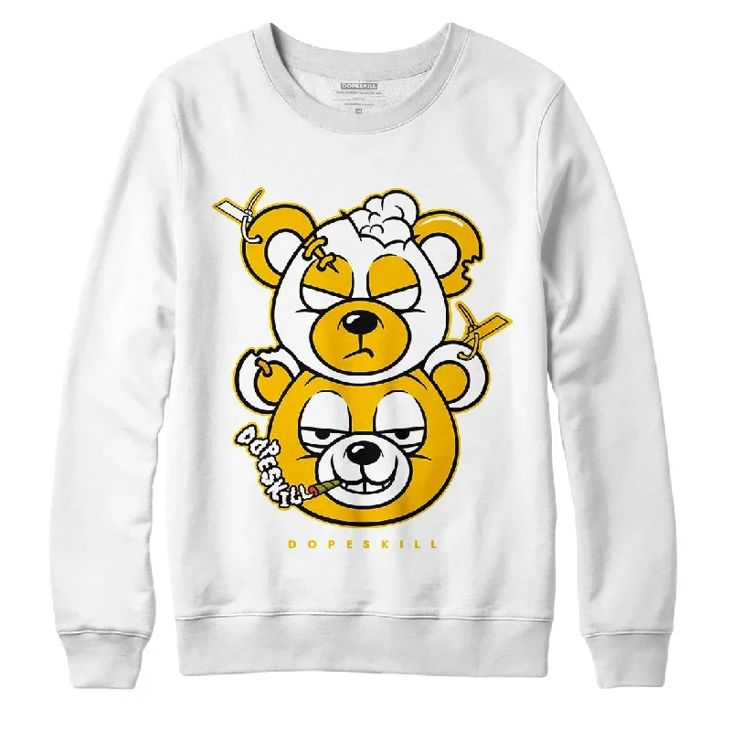 AJ 13 Del Sol DopeSkill Sweatshirt New Double Bear Graphic