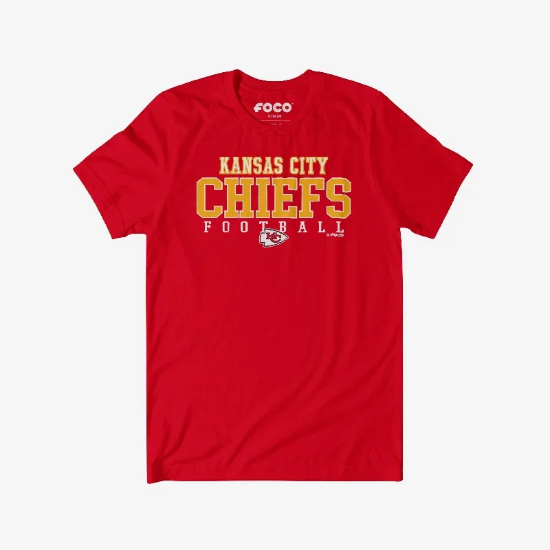 Kansas City Chiefs Football Wordmark T-Shirt