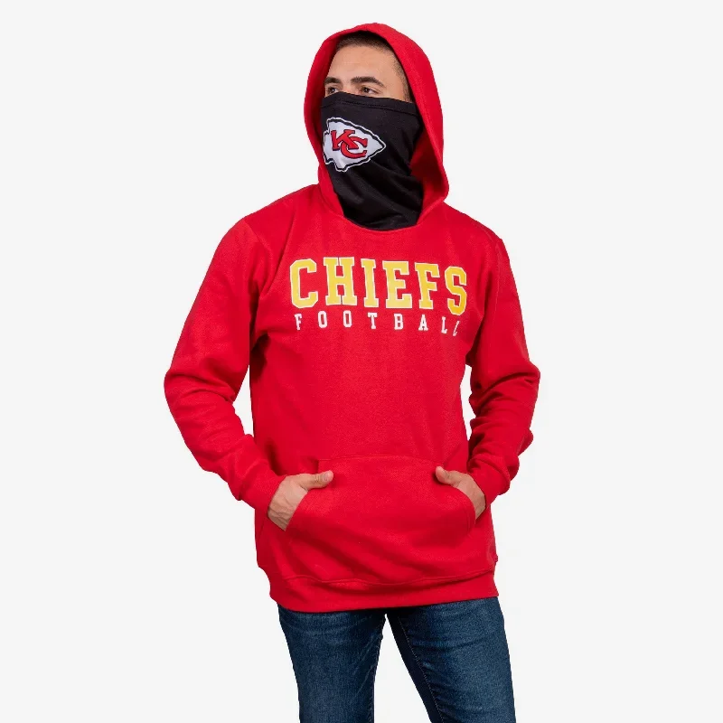 Kansas City Chiefs Solid Gaiter Hoodie