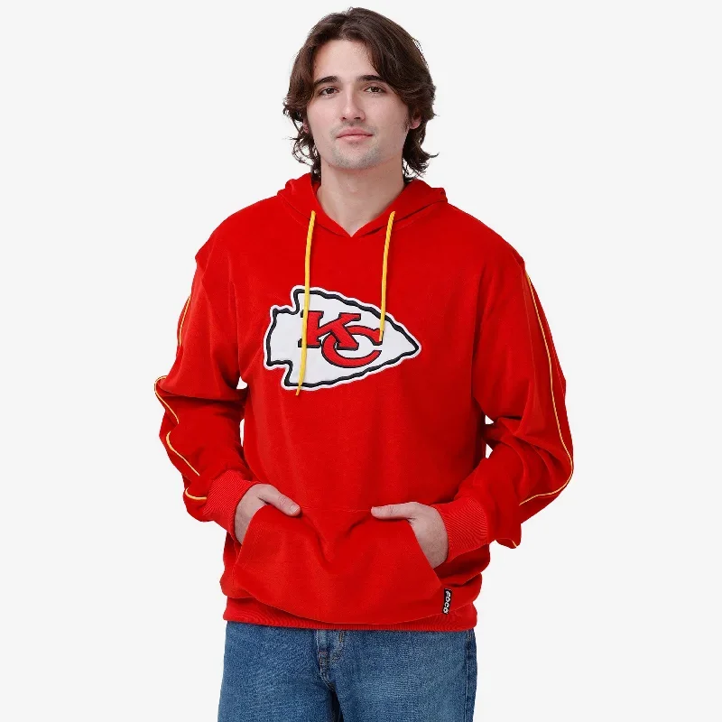 Kansas City Chiefs Velour Hooded Sweatshirt