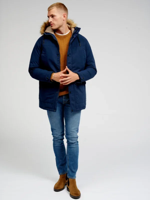 klassisk-lang-parka-jakke-navy