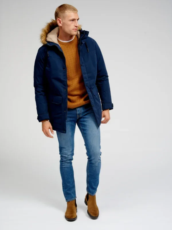 klassisk-lang-parka-jakke-navy