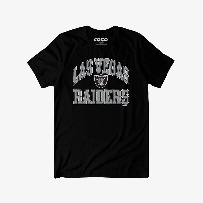 Las Vegas Raiders Arched Wordmark T-Shirt