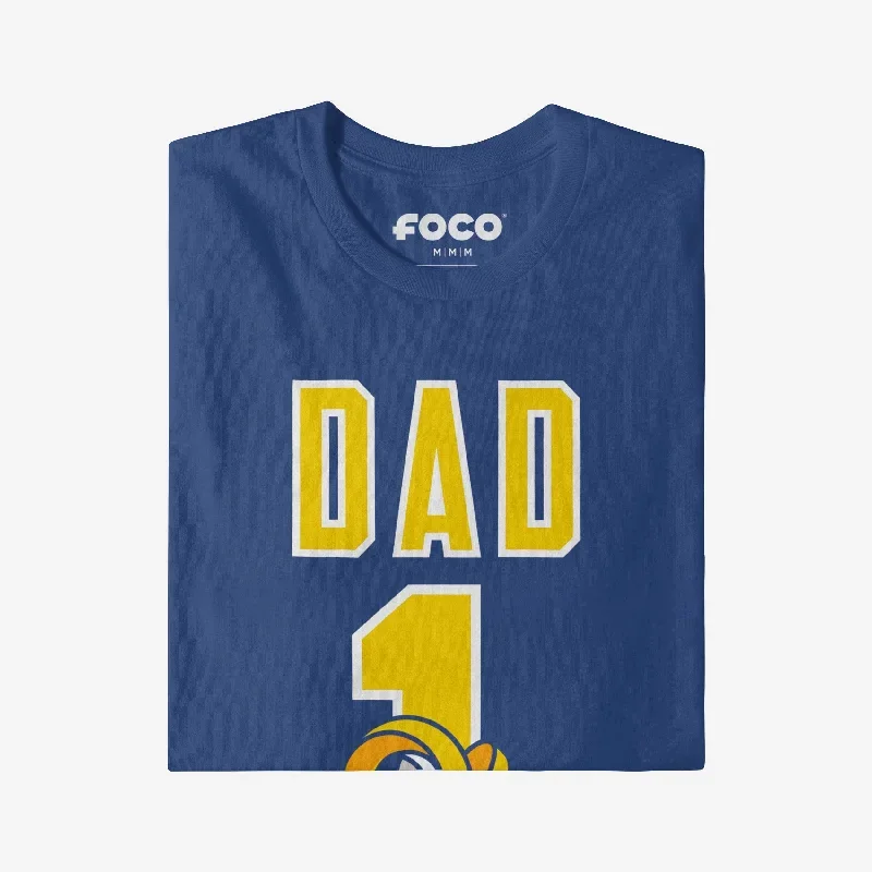 los-angeles-rams-number-1-dad-t-shirt