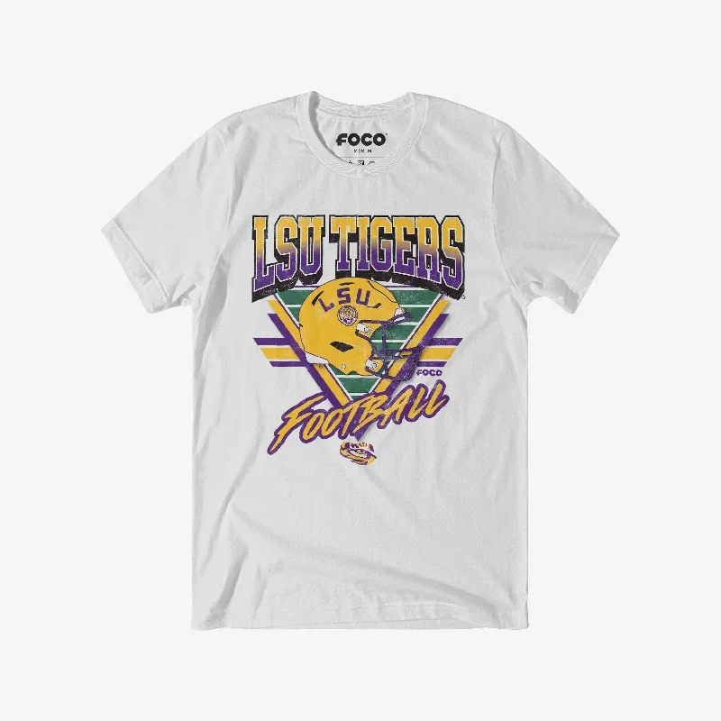 LSU Tigers Triangle Vintage T-Shirt