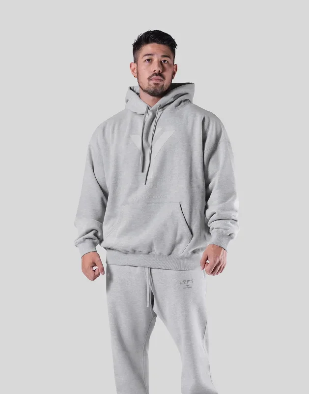 Y Oversize Sweat Hoodie - Grey