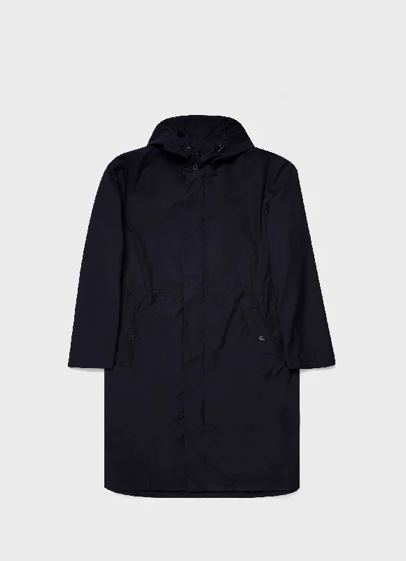 Men's Ventile Parka in Dark Navy