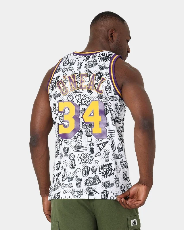 mitchell-ness-1996-los-angeles-lakers-shaquille-o-neal-34-doodle-swingman-jersey-white