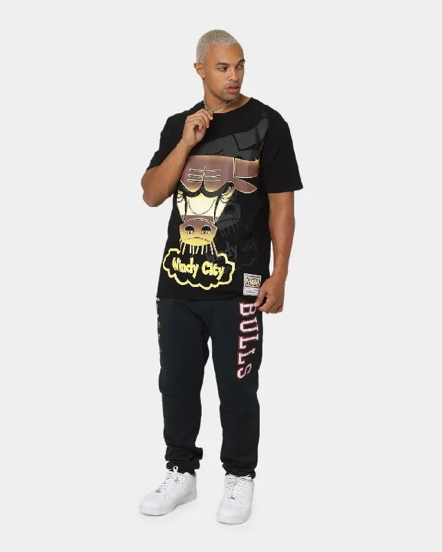 mitchell-ness-chicago-bulls-vintage-finals-sweat-pants-faded-black