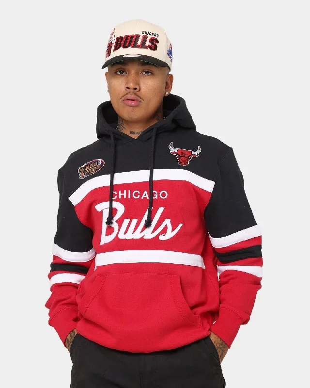 Mitchell & Ness Men's Chicago Bulls Head Coach Hoodie Black