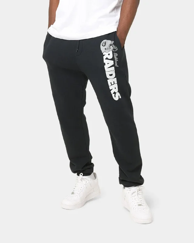 Mitchell & Ness Raiders Wordmark Sweat Pants Faded Black