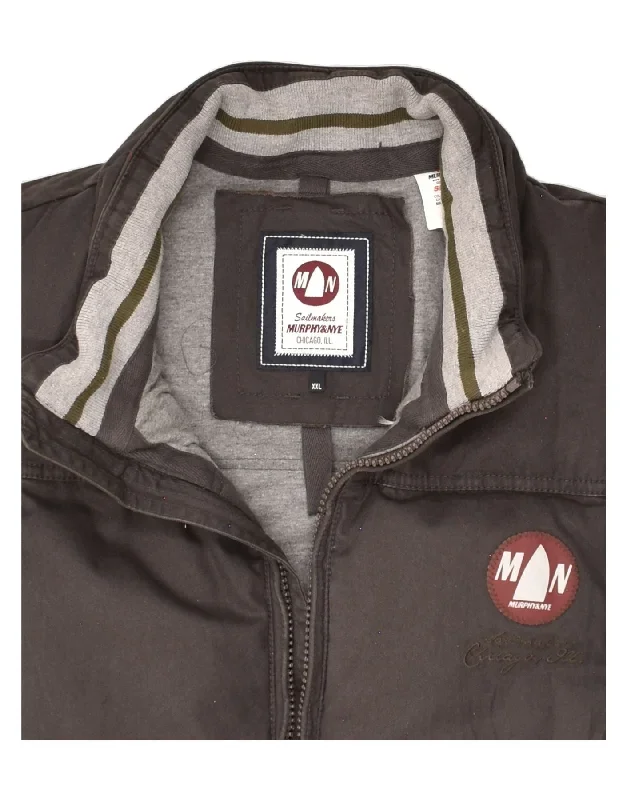 murphy-nye-mens-padded-gilet-uk-44-2xl-brown-polyester