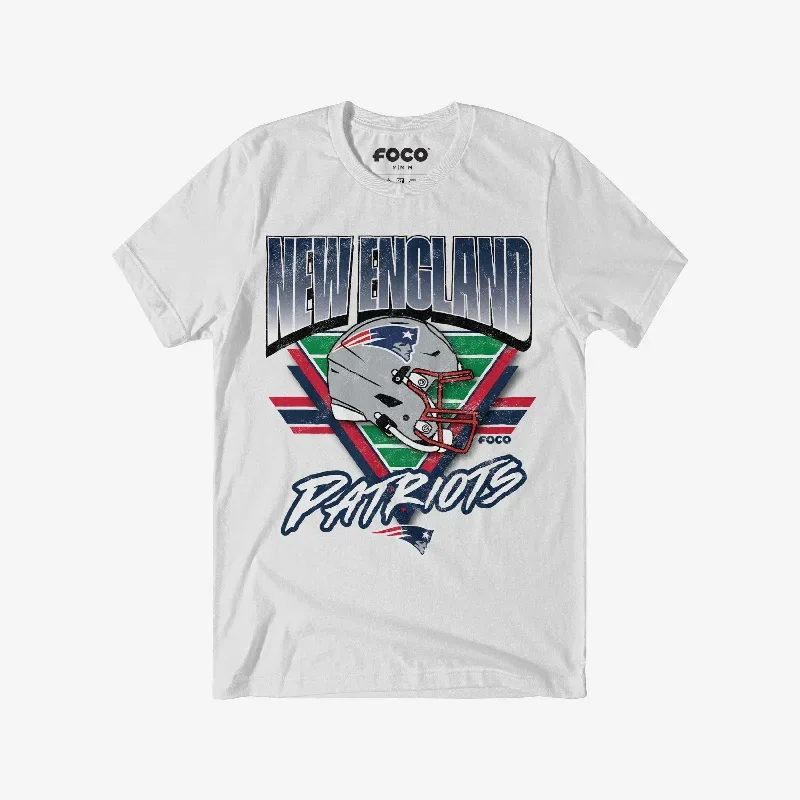 New England Patriots Triangle Vintage T-Shirt