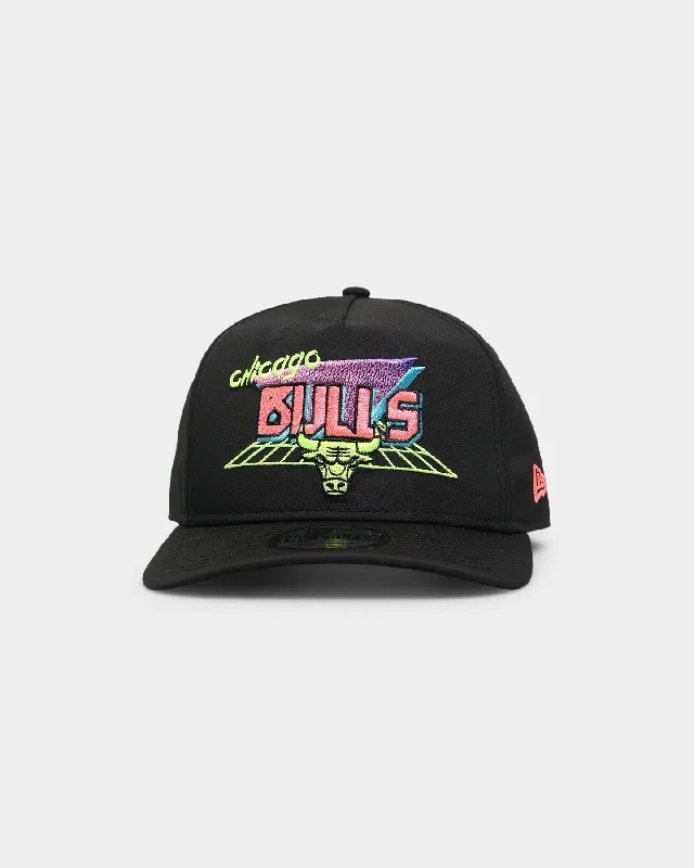 New Era Chicago Bulls 'Neon Vice Prolight' Old Golfer Snapback Black