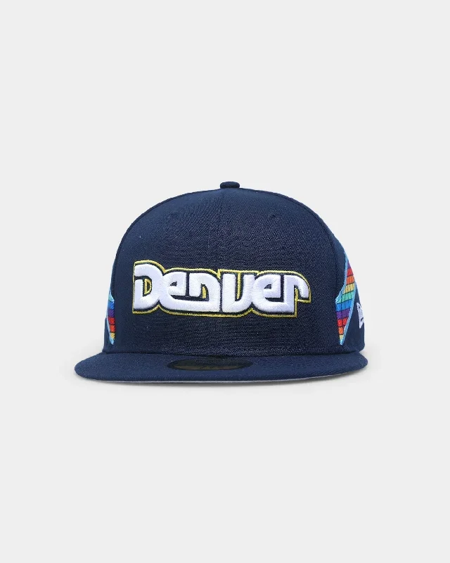 New Era Denver Nuggets 'NBA Authentics City Edition' 59FIFTY Fitted Dark Blue