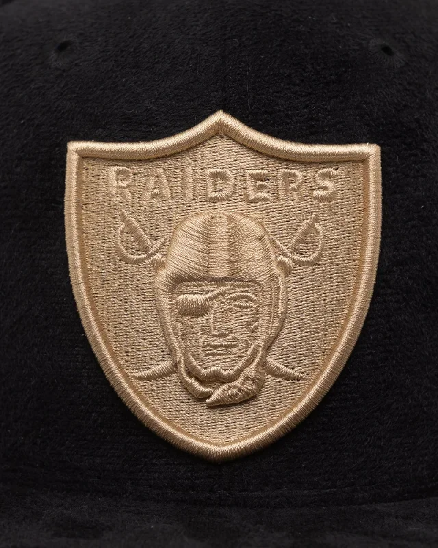 new-era-las-vegas-raiders-black-tan-suede-59fifty-fitted-black-tan