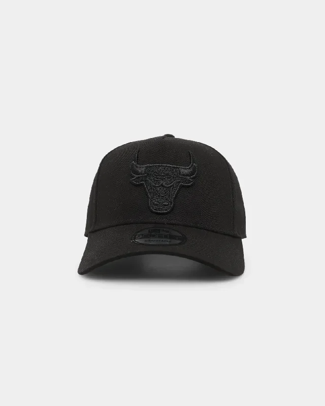 New Era Chicago Bulls 9FORTY A-Frame Snapback Black/Black