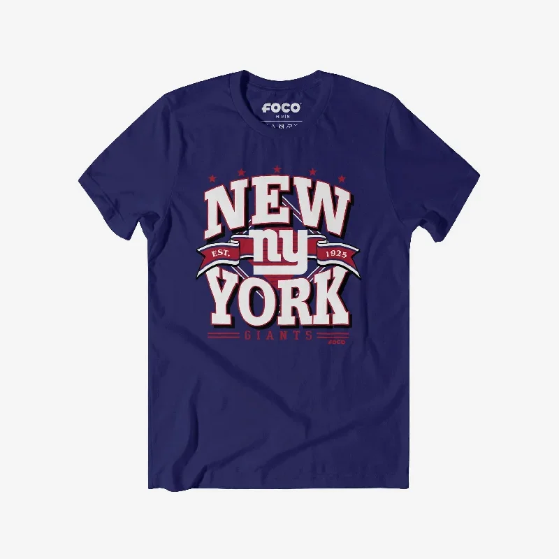 New York Giants Established Banner T-Shirt