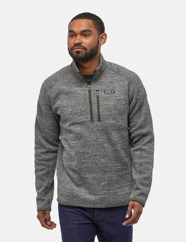 Patagonia Better Sweater 1/4 Zip Fleece - Nickel Grey