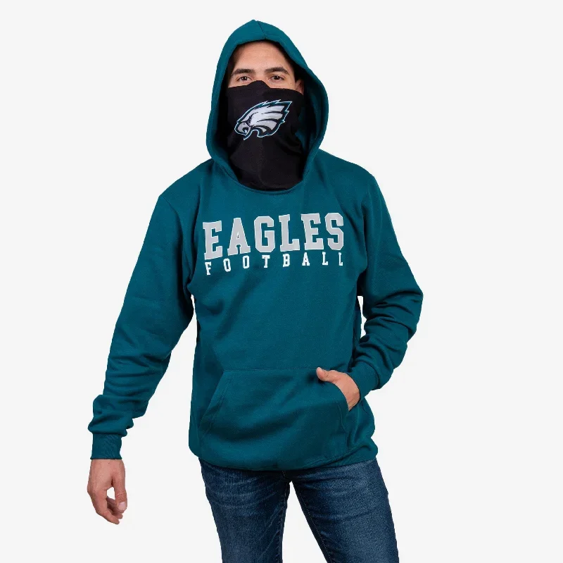 Philadelphia Eagles Solid Gaiter Hoodie