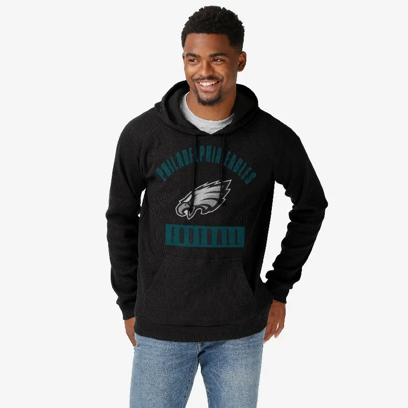 Philadelphia Eagles Team Color Waffle Hoodie