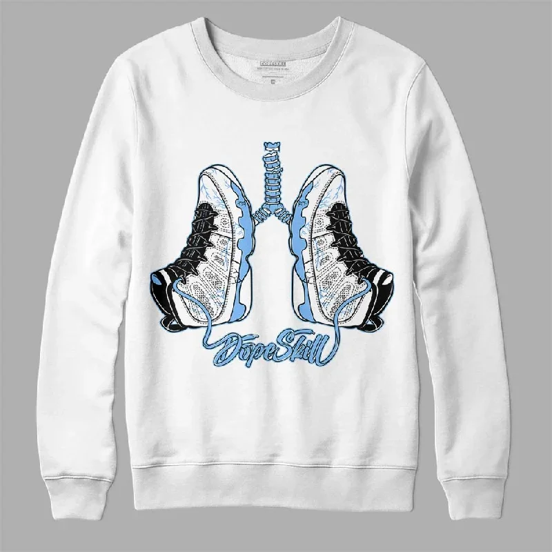 Powder Blue 9s DopeSkill Sweatshirt Breathe Graphic