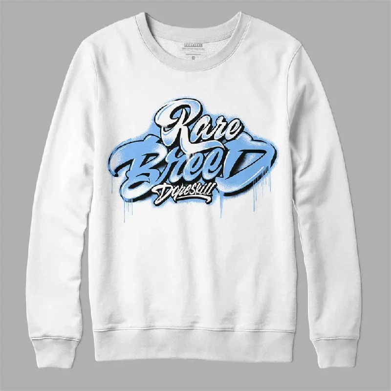 Powder Blue 9s DopeSkill Sweatshirt Rare Breed Type Graphic