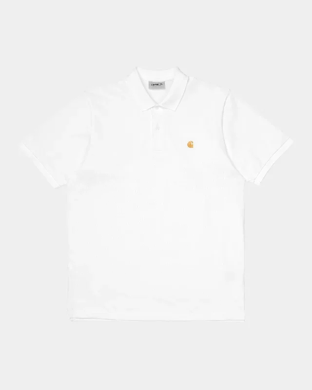 Chase Pique Polo | White