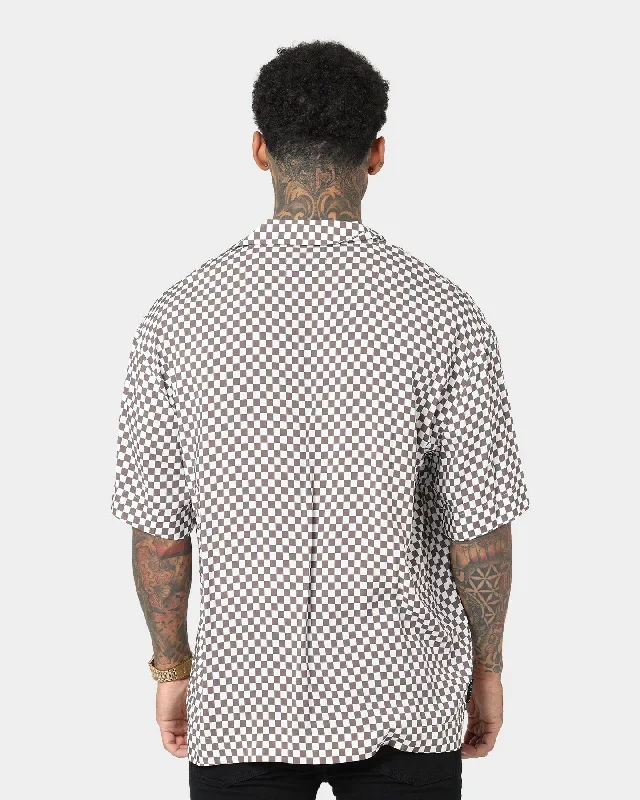 saint-morta-checks-short-sleeve-shirt-brown-white