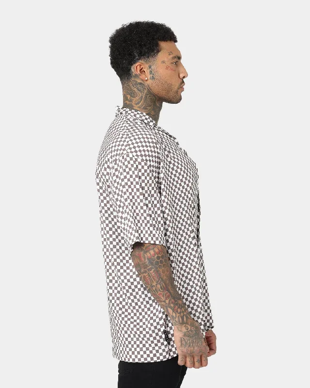 saint-morta-checks-short-sleeve-shirt-brown-white