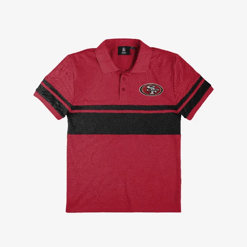 san-francisco-49ers-cotton-stripe-polo