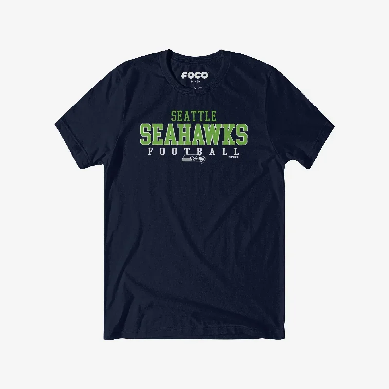 Seattle Seahawks Football Wordmark T-Shirt