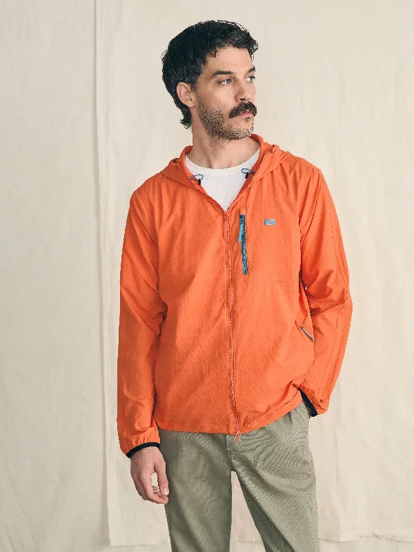 Shorelite Packable Anorak - Isle Orange