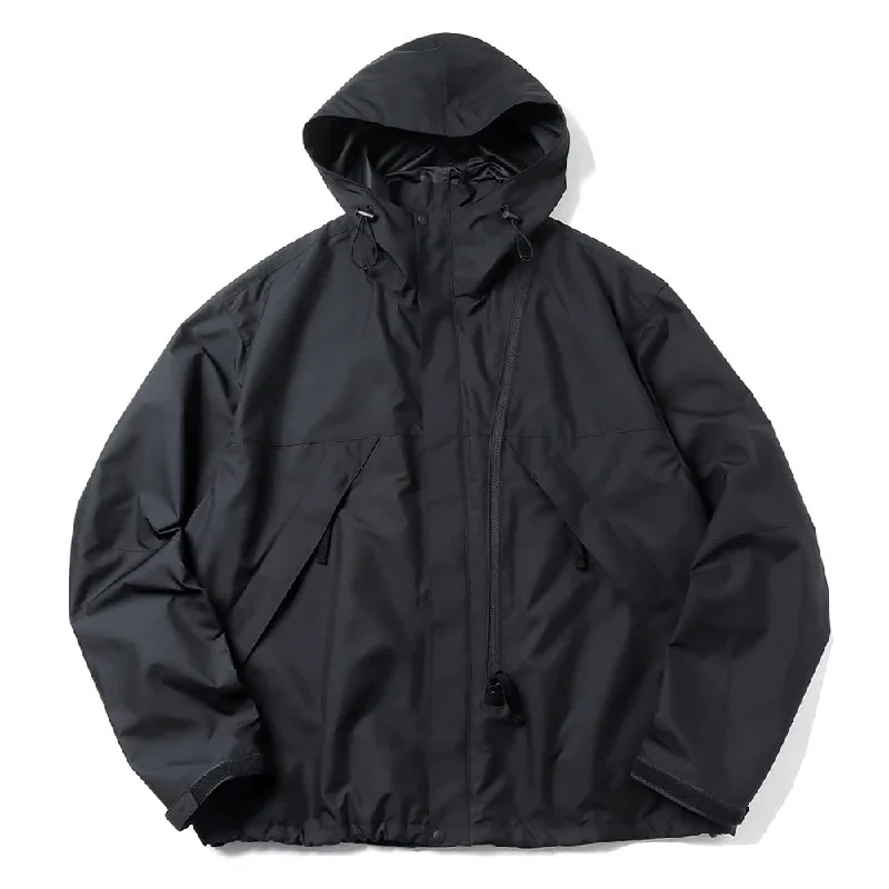 SLANT ZIP PARKA