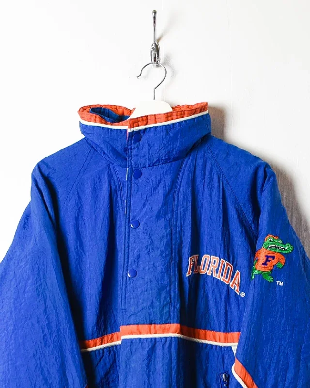 starter-florida-gators-1-4-zip-quilted-coat-medium-e7880