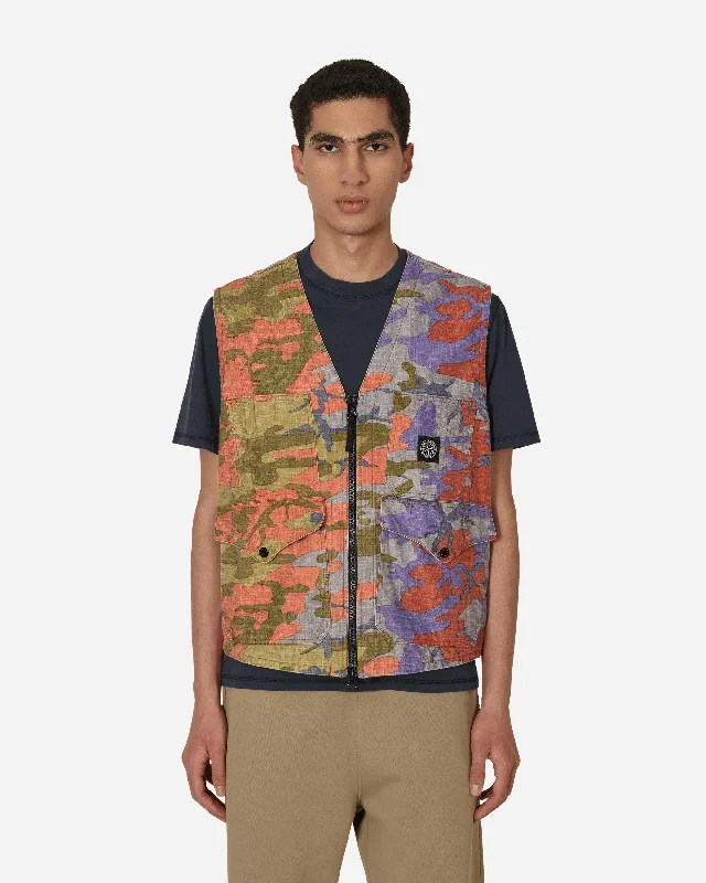 Heritage Camo Ripstop Nylon Vest Multicolor